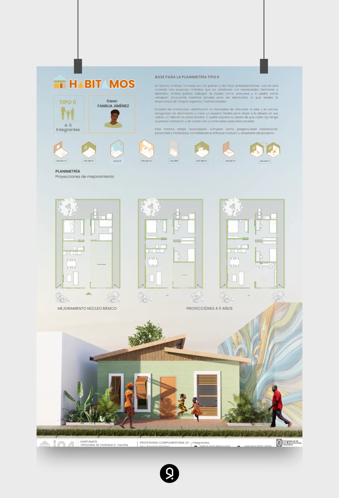 Plancha 3 del diseño Habitamos
