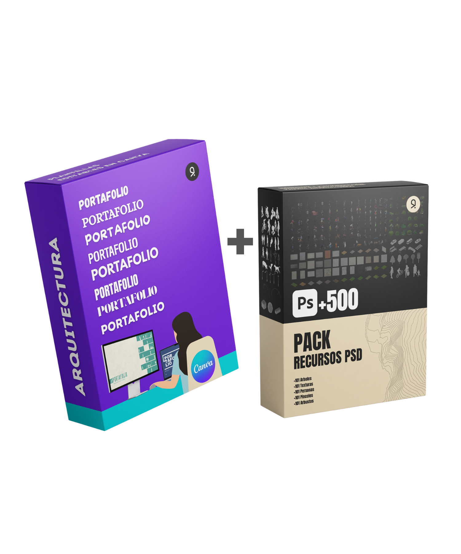 Pack completo de portafolios de arquitectura de AC Arquitectos