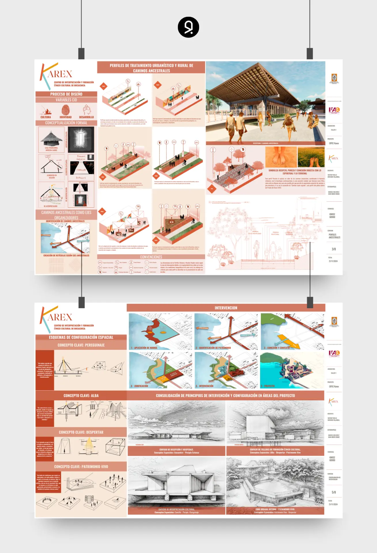 Plancha 1 del diseño Proyecto Karex