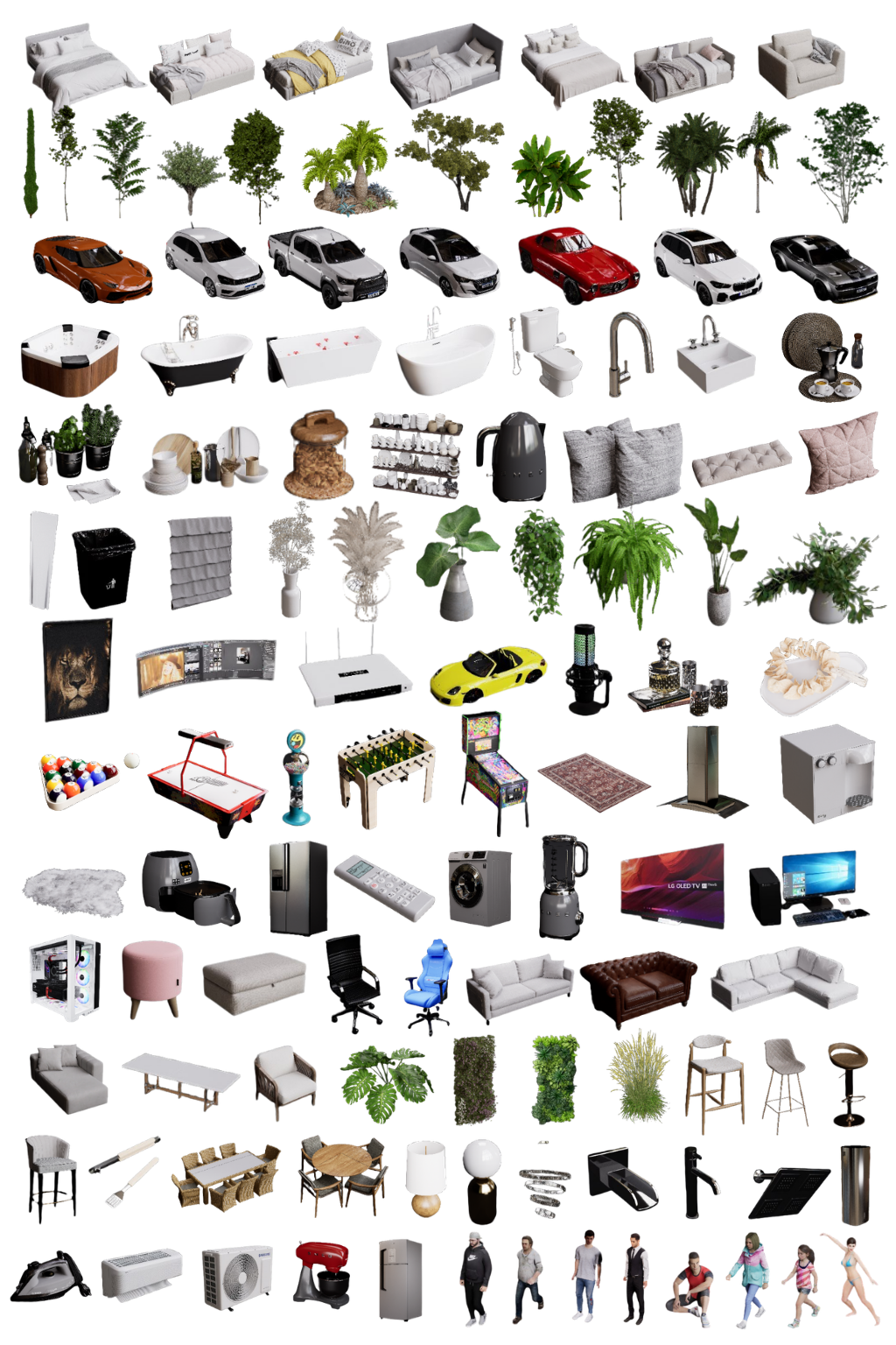 MEGA PACK ACTIVOS D5 RENDER — +2.500 MODELOS 3D