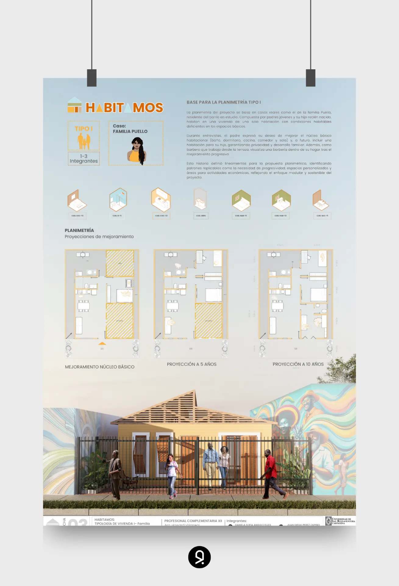 Plancha 2 del diseño Habitamos