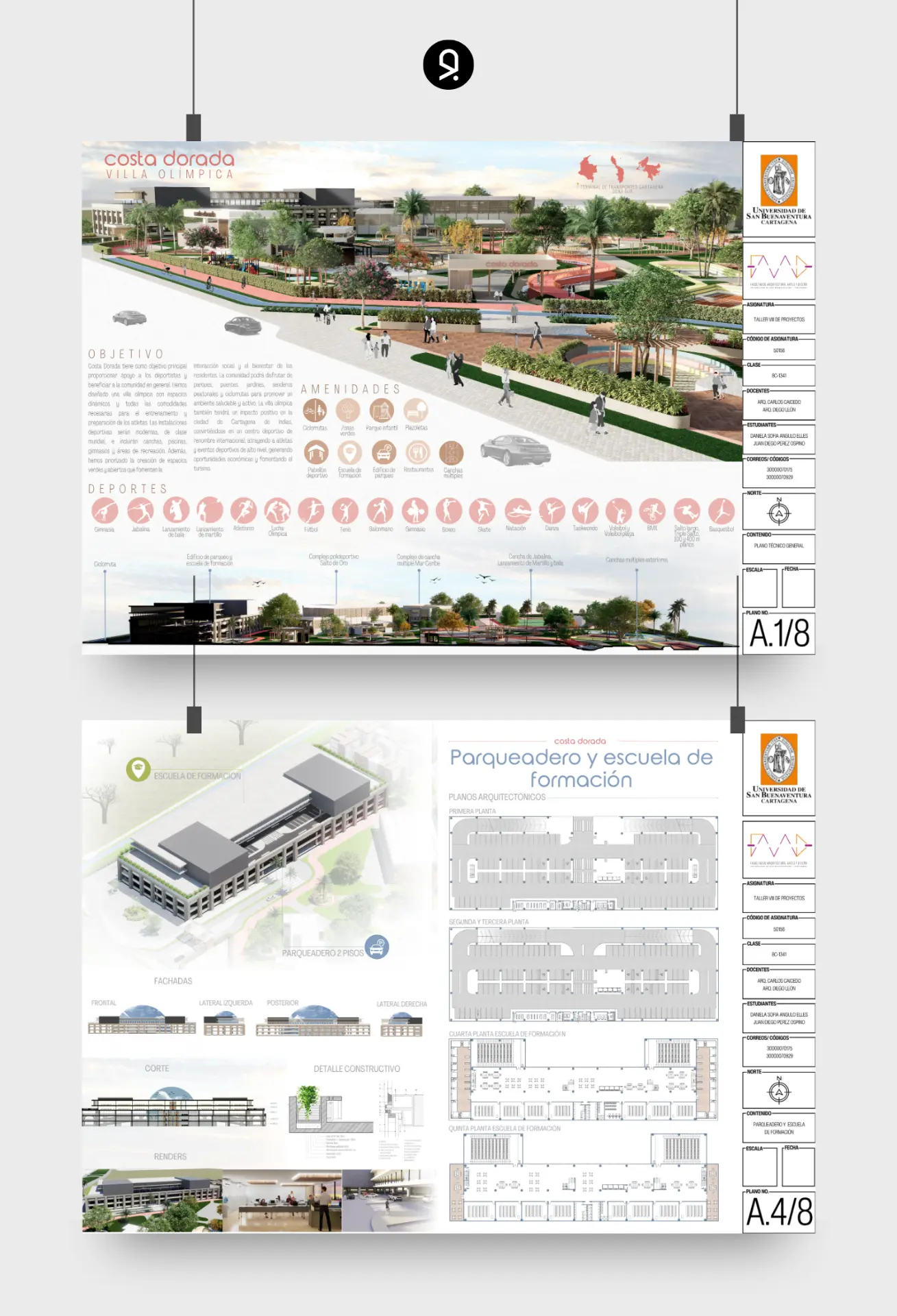 Portada del diseño Costa Dorada